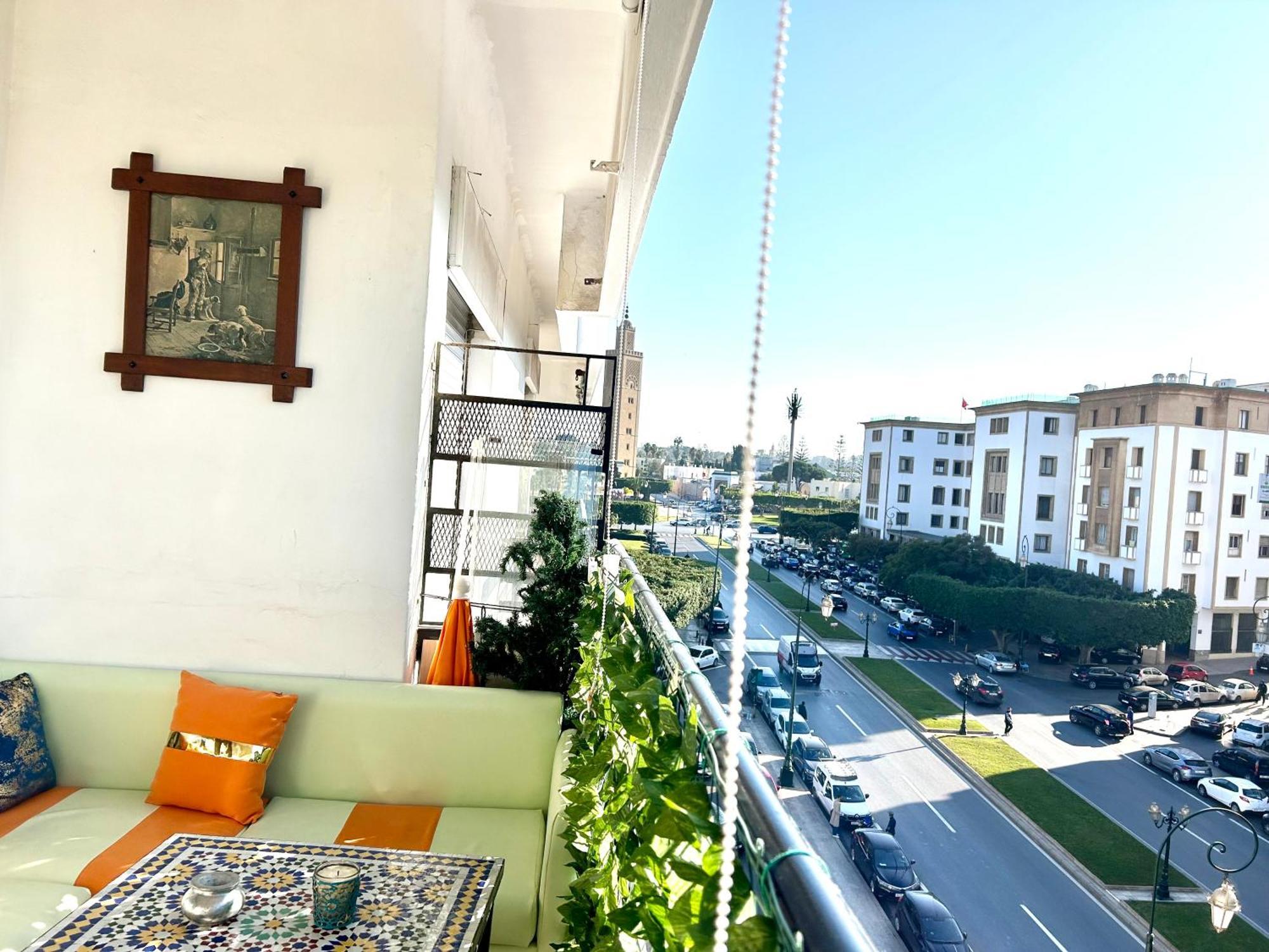 דירות Panoramic View Of Downtown רבאט מראה חיצוני תמונה